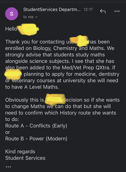 A-levels for Medicine