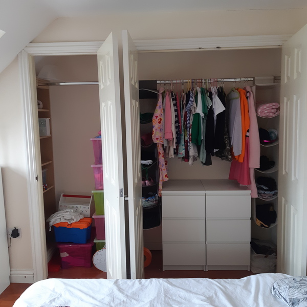 Closet / built in wardrobe organisation