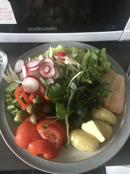 "Massive salad"
