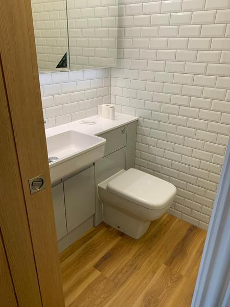 Karndean flooring or similar for bathroom
