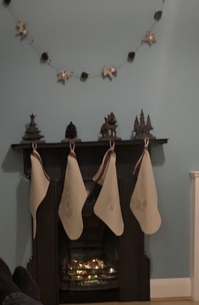 Stocking holders/hooks
