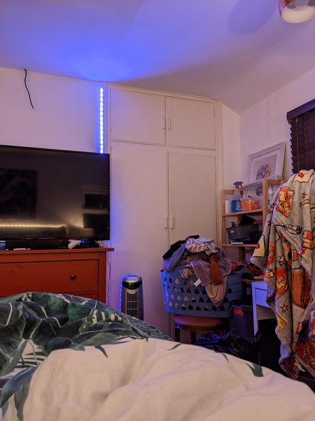 I hate the crappy alcove closet