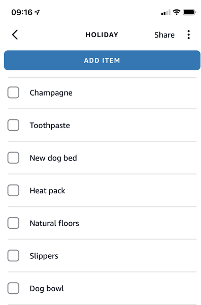 Alexa has misheard me and I’ve got natural floors on my holiday packing list.