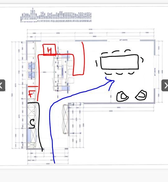It’s another kitchen design one