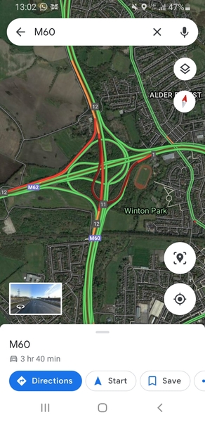 To just never drive on motorways.