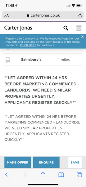 Moving into rented to be chain free - tips and experiences