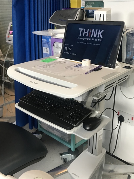 Shortage of plastic tubes for blood tests