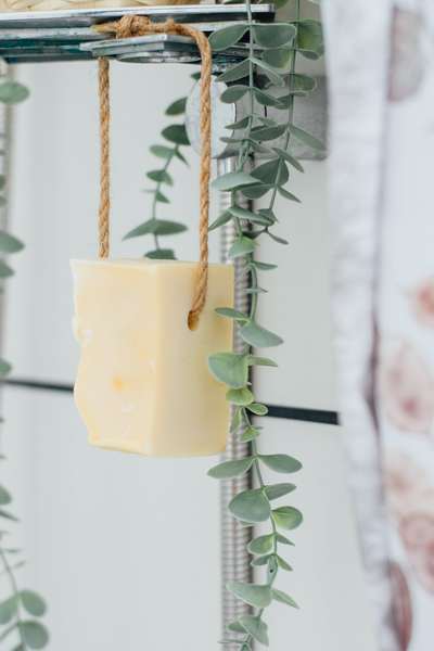 soap options for small cloakroom sink - not wall mounted