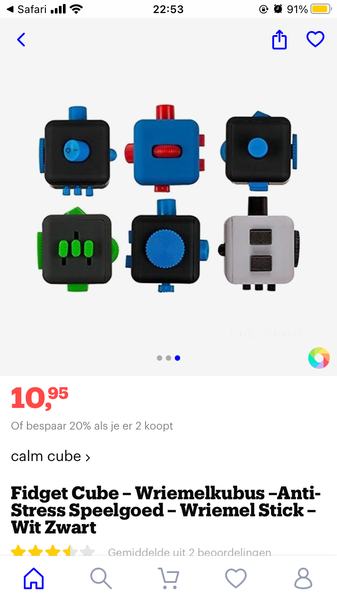Does anyone have a fidget cube like this?