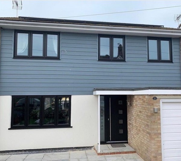 Living in a housing estate: did you customise the front of your house?