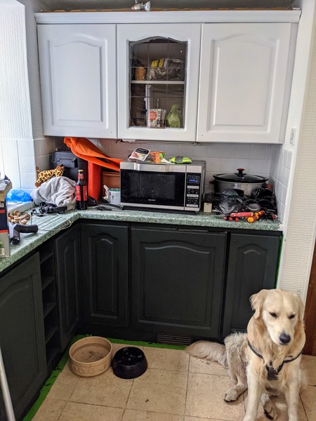How would you 'refresh' this 90s style kitchen?