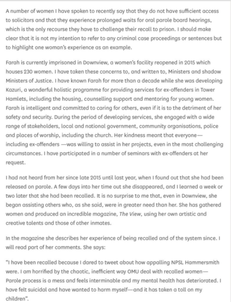 View magazine denounces Sara Jane Baker's incitement and violence against women