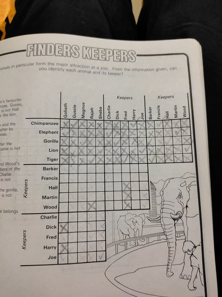 Logic Puzzle monthly book