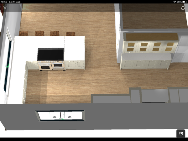 It’s another kitchen design one