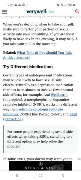 ssri & sexual function