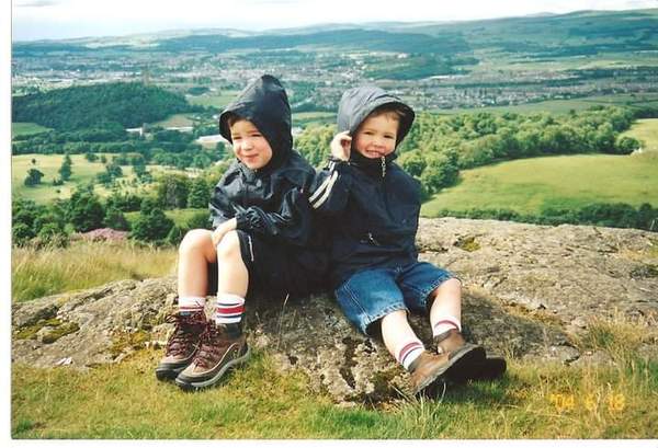 Stirling with a toddler