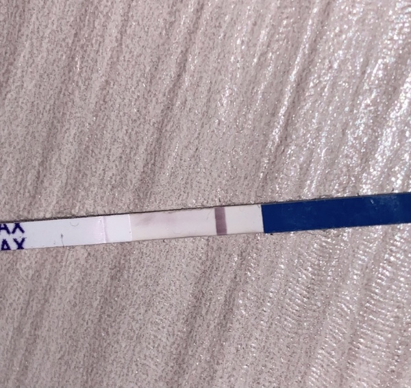 Currently 7DPO do you see a line or are my eyes playing tricks on me?