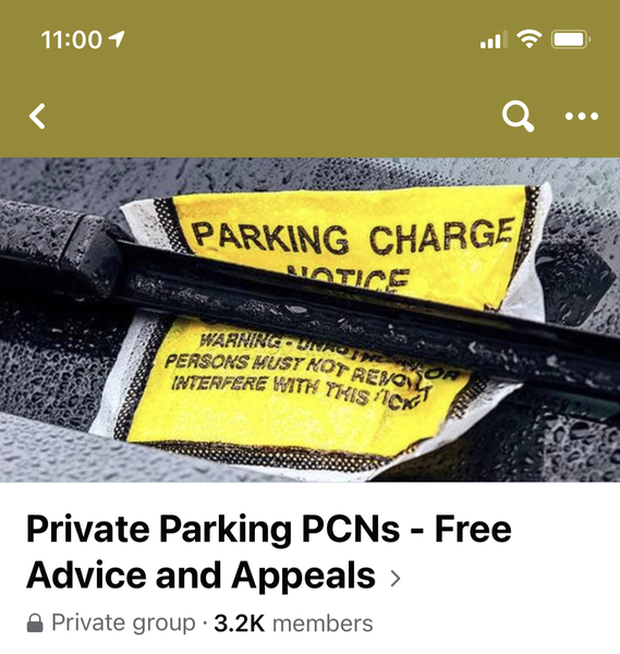 To ask for parking fine help