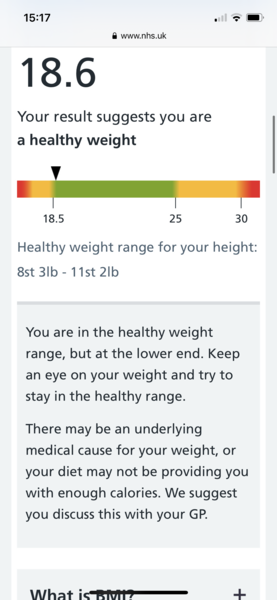Am I being oversensitive about my weight?