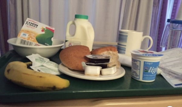 Hospital food pics!