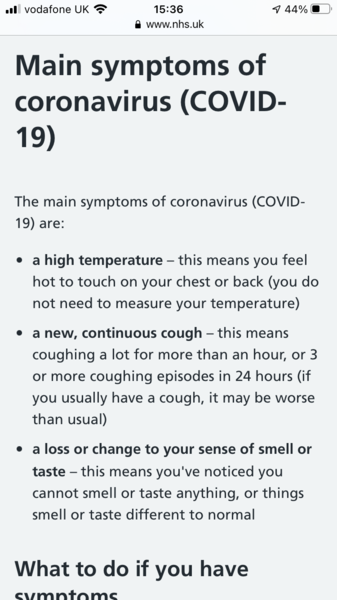 Colleague has come into work sick…