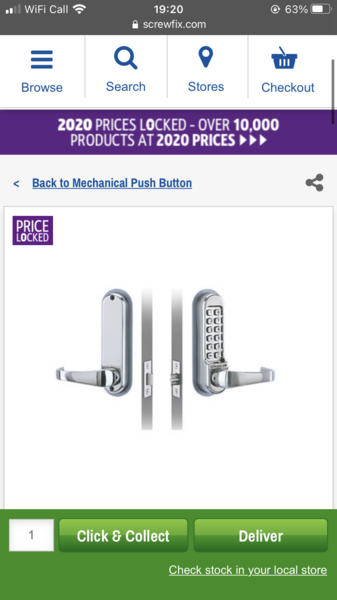 How much would you expect to pay to get a lock like this fitted?
