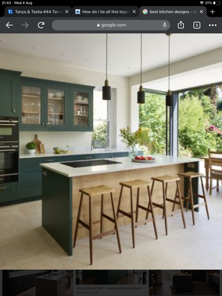 It’s another kitchen design one