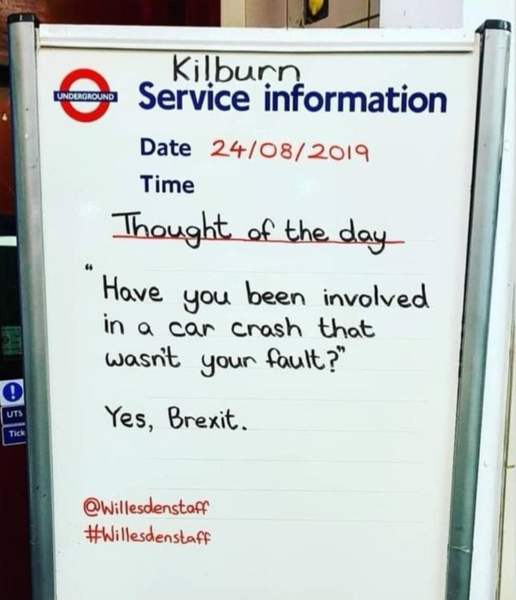 Westminstenders: Tachographs and Empty Shelves