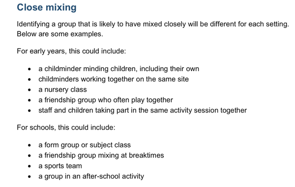 Schools contingency framework released