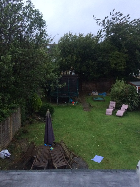 Neighbours have raised their garden and now overlooks ours!