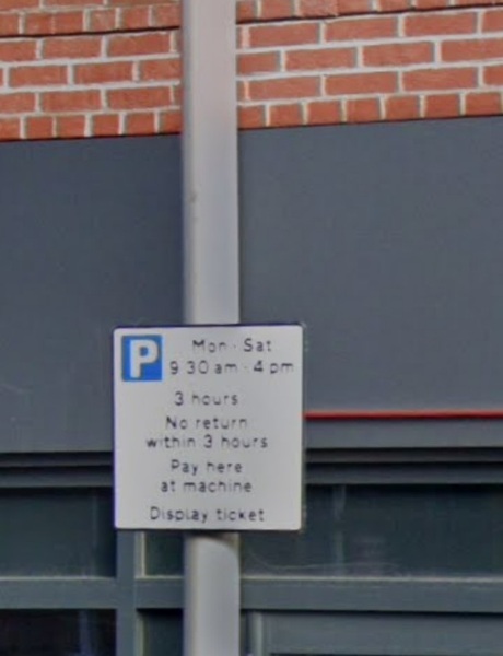 Pissed off with parking ticket
