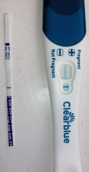 Very very light line on pregnancy test