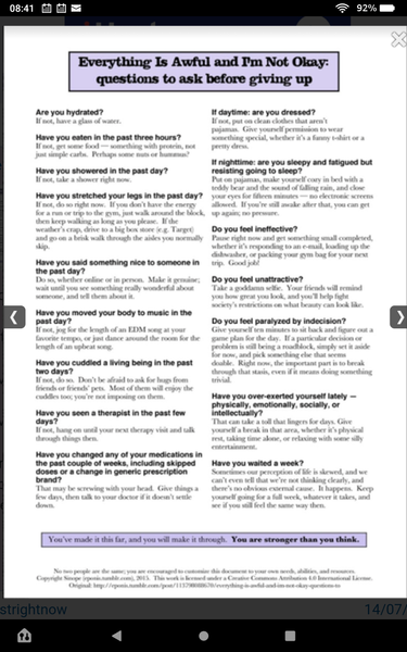 How suicidal do I need to be to go to hospital?