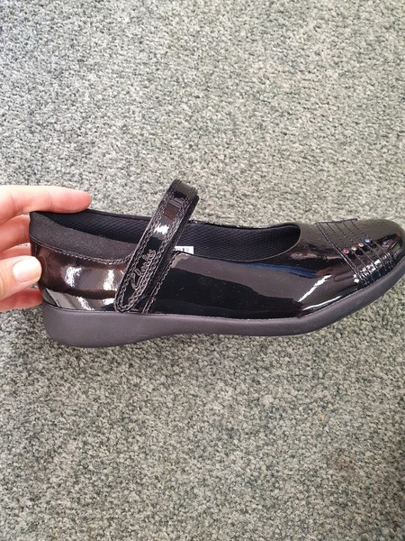 DH says I 'can't' buy these school shoes for a girl!