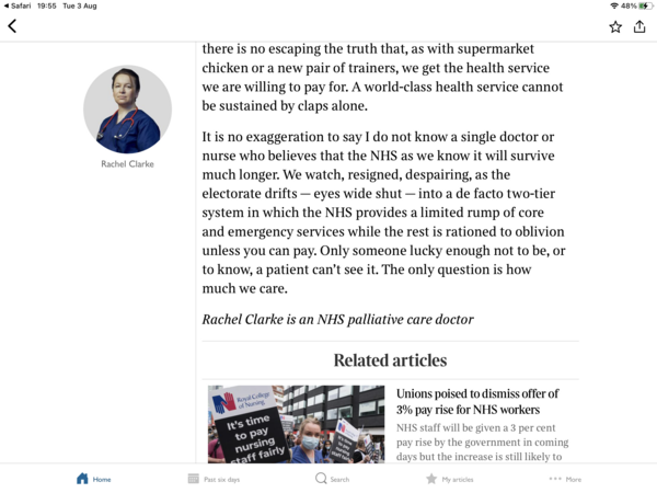 To think the difficulty in seeing a GP is a plan to erode NHS treatment by stealth
