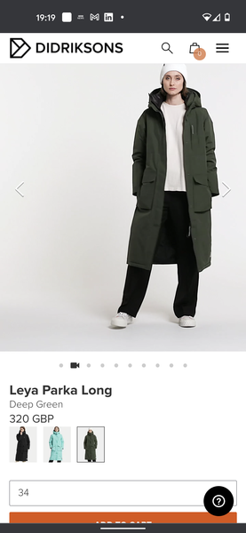 Warm winter coat
