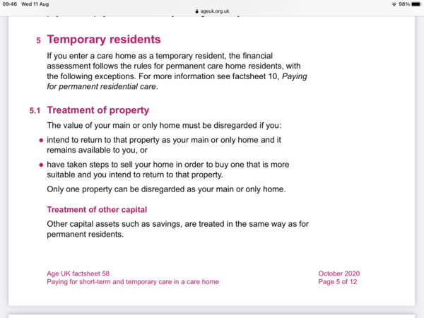 Eviction from care home - what will happen?