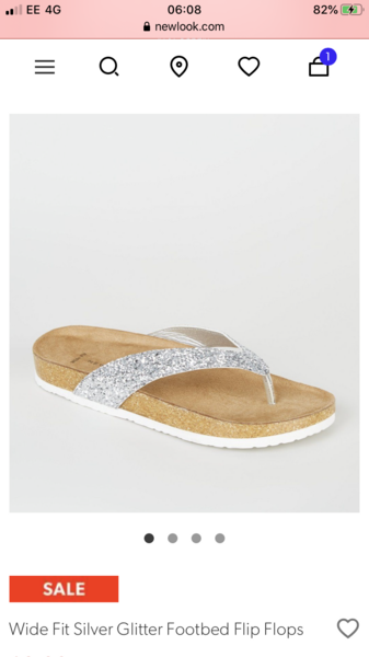 Help identifying these silver flip flops
