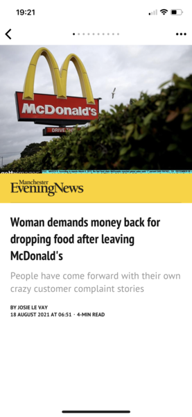 Most ridiculous complaint
