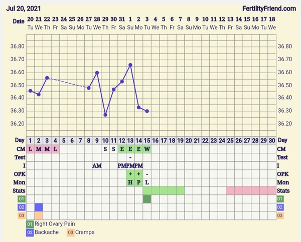 9DPO Symptom Spotting