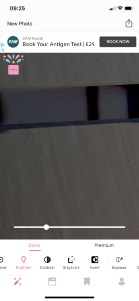 Faint line on stick pregnancy test