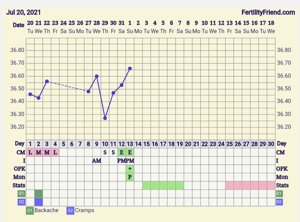9DPO Symptom Spotting