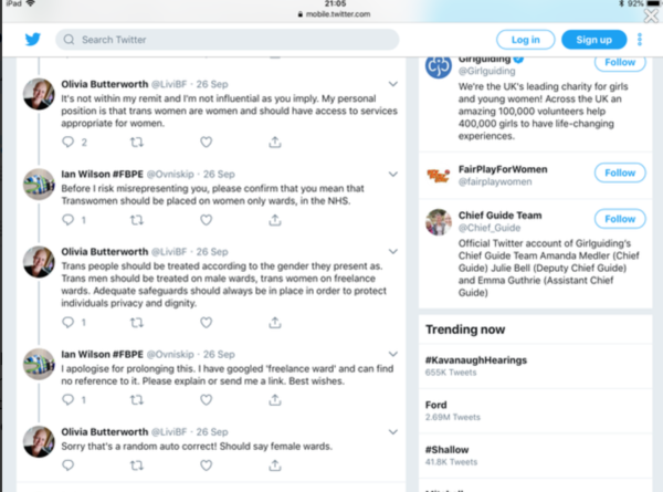 Never thought I'd post on here but males on female hospital wards. Wtf