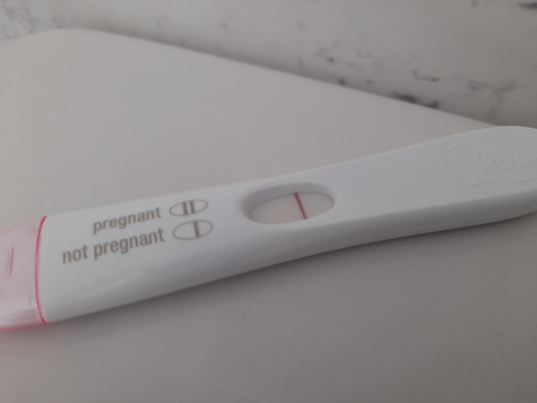 Positive test only after missed period?