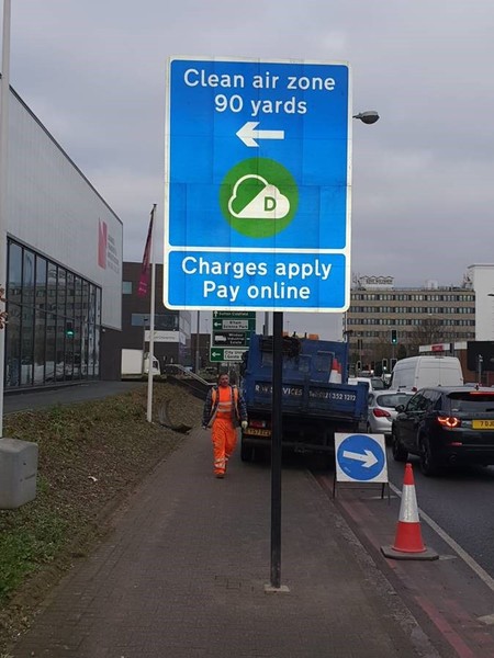 Who knew you had to pay to drive in Birmingham?????