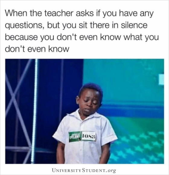 What you never knew you never knew and how you learned it