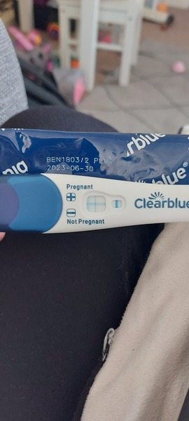 Help ! Clearblue evap line or BFP?!