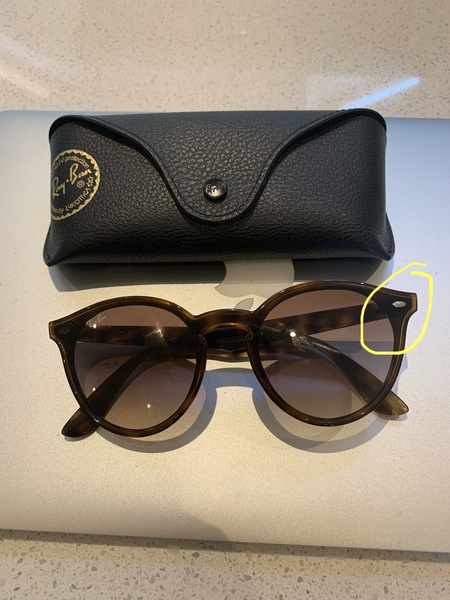 Ray Ban sunglasses replacement parts