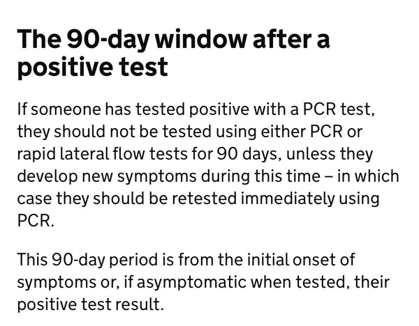 Tested positive