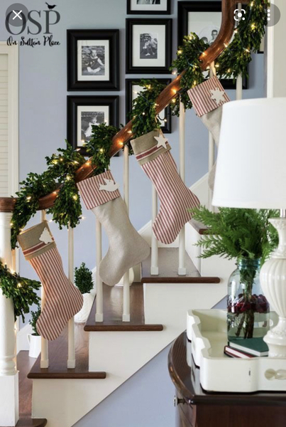 Stocking holders/hooks